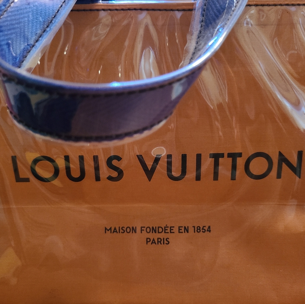 Louis Vuitton upcycled shopping bag
